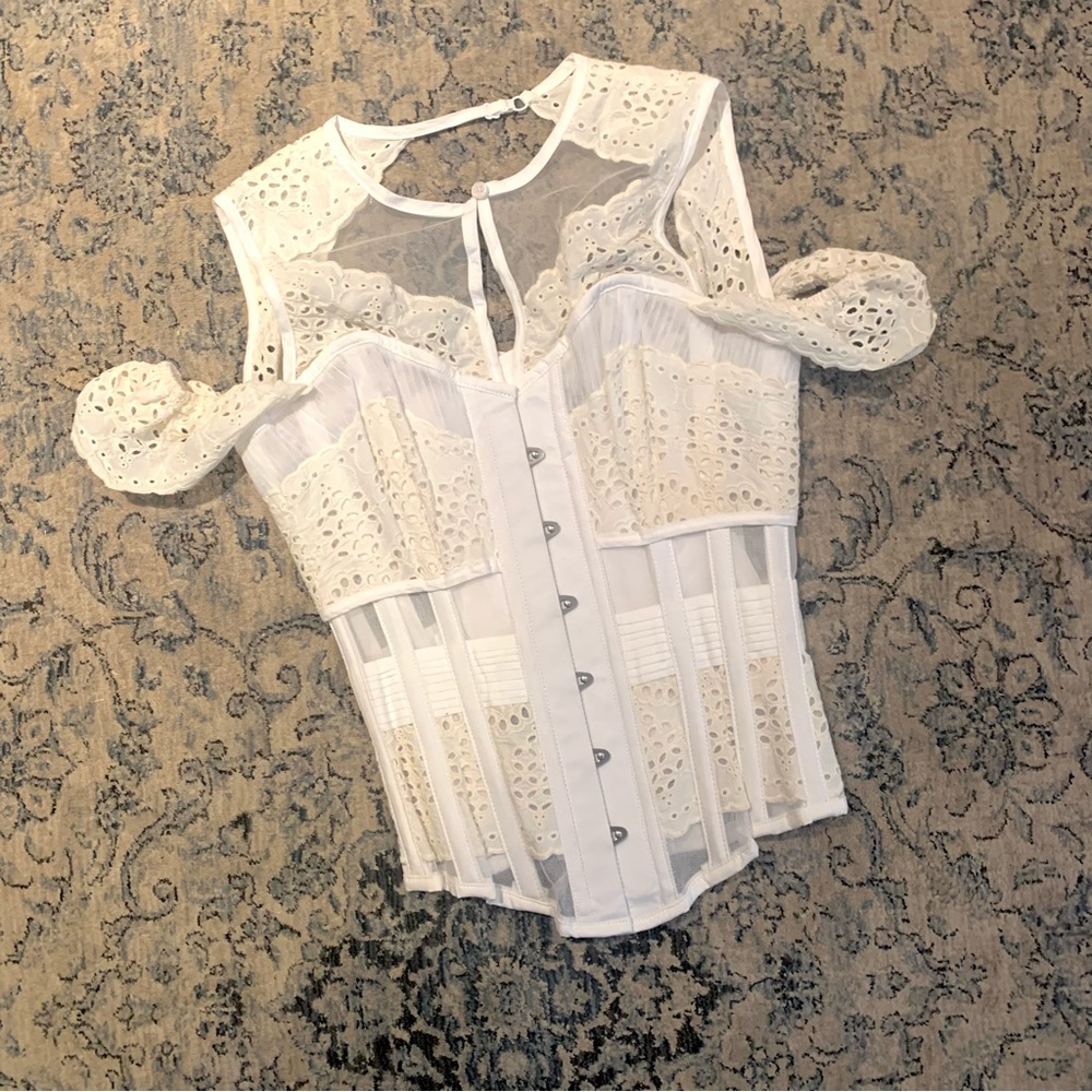 Corset Story lace up corset.